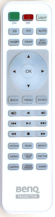 BenQ HT3050 Remote