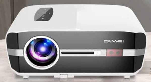 Caiwei A9S Projector front view