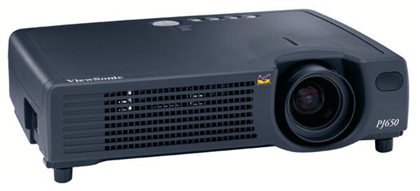 ViewSonic PJ650 Projector front view