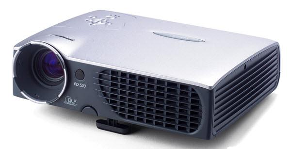 Acer PD520 Projector front view