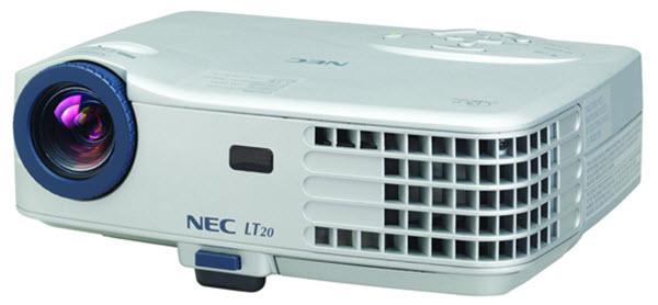 NEC LT20E Projector front view