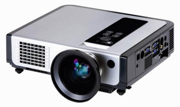 eLux EX2025V Projector front view