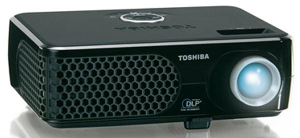 Toshiba sp1 Projector front view