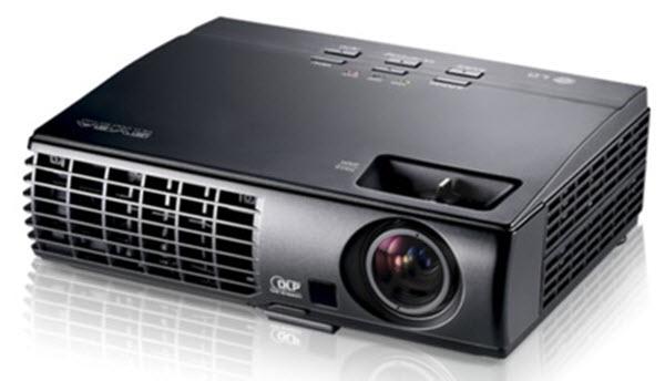 LG DW325B Projector front view