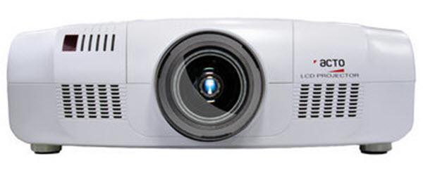 ACTO LW8000 Projector front view