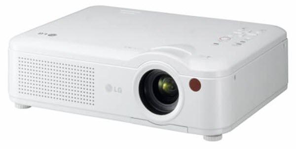 LG BX30C Projector front view