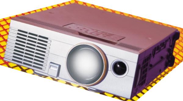 Mitsubishi X50 Projector front view